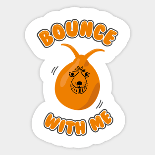 Space Hopper Sticker